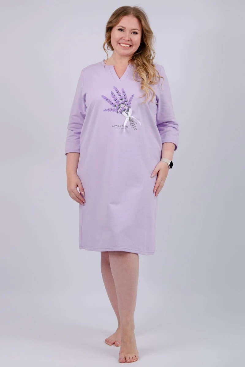 Сорочка Лаванда (сиреневый)