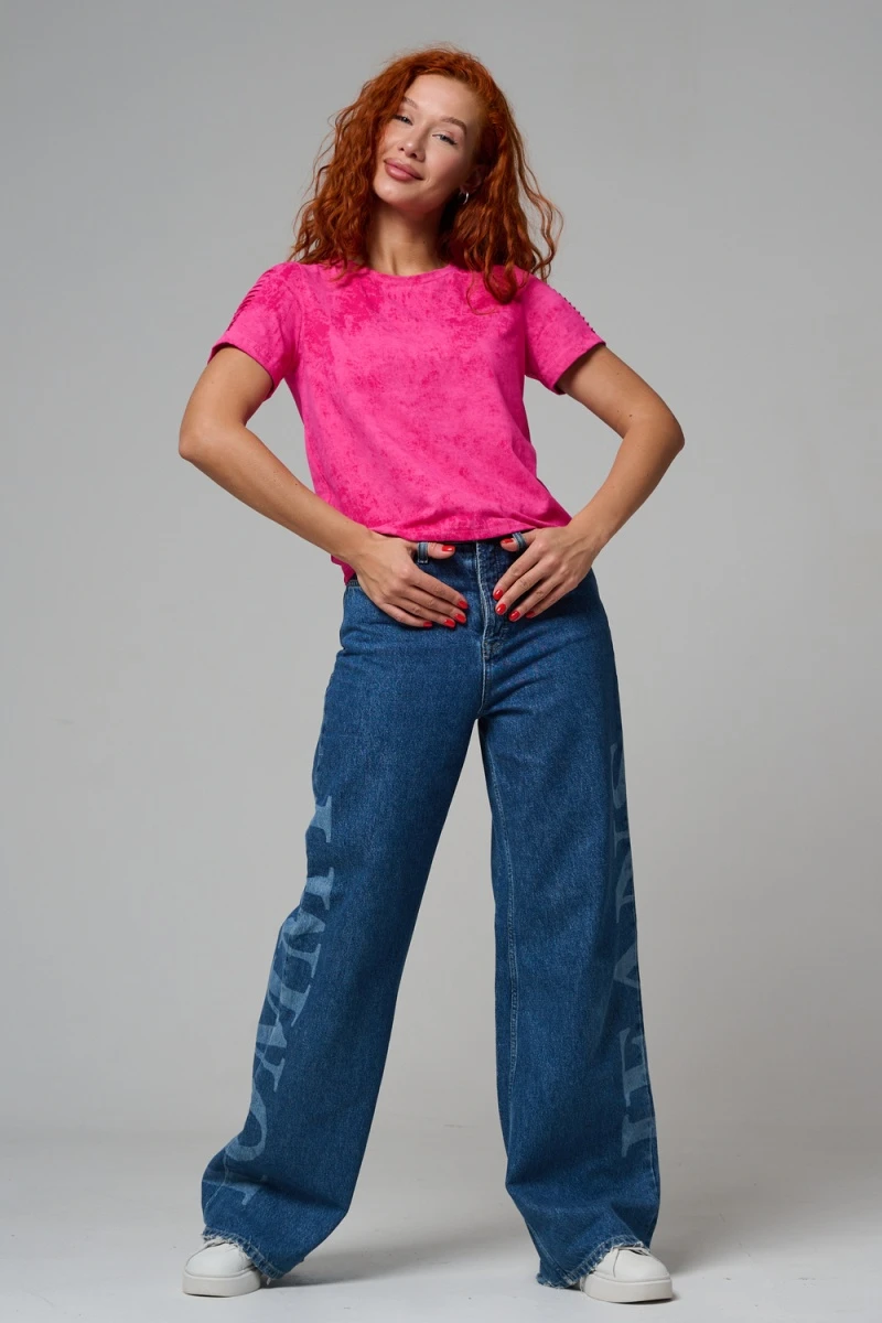 Футболка 7497 (розовый винтаж)