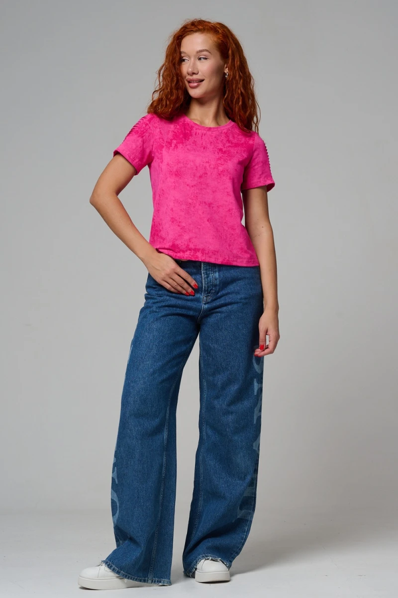 Футболка 7497 (розовый винтаж)