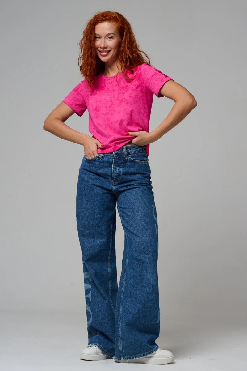 Футболка 7497 (розовый винтаж)