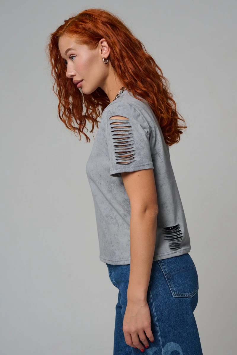 Футболка 7497 (серый винтаж)