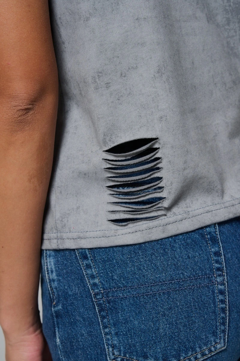 Футболка 7497 (серый винтаж)