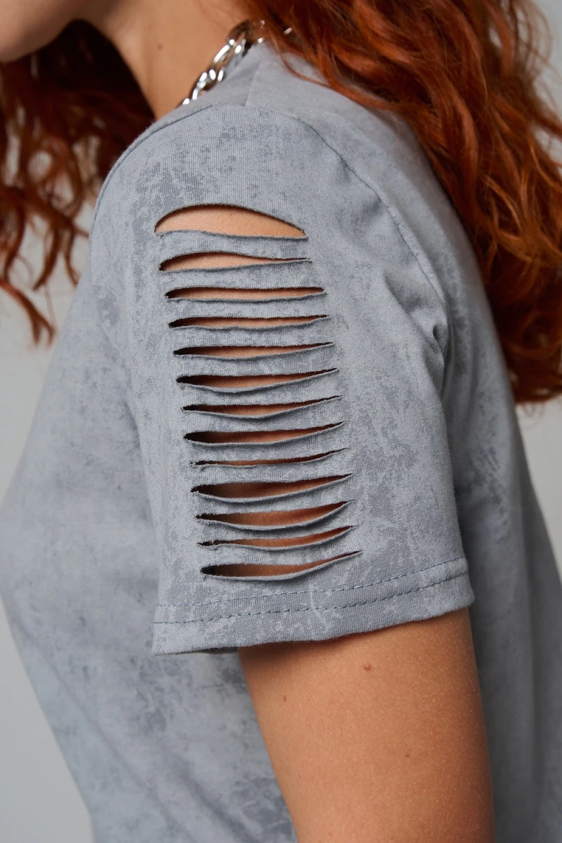 Футболка 7497 (серый винтаж)