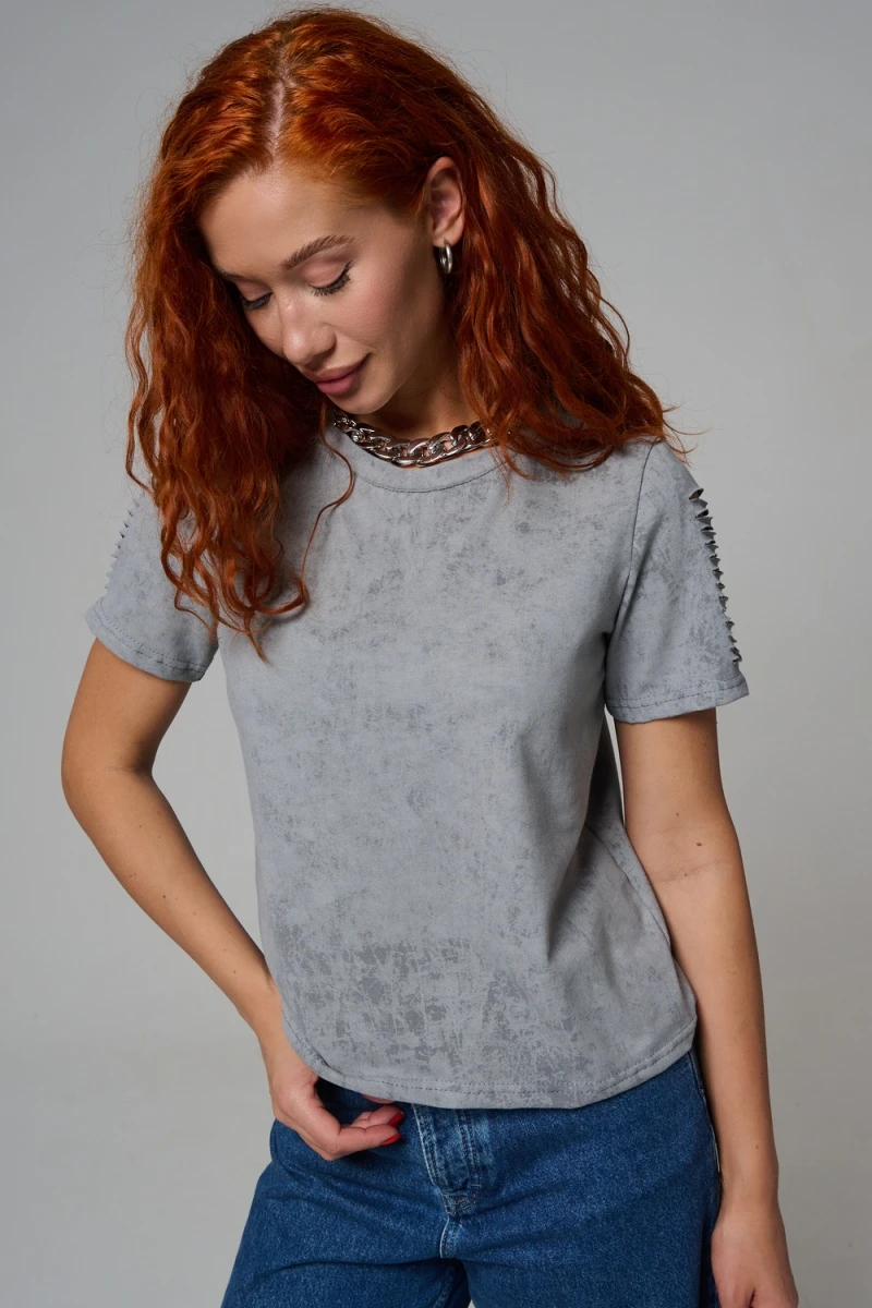 Футболка 7497 (серый винтаж)