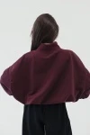 Худи оверсайз (бордовый)