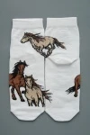 Носки стандарт Лошадки (набор 3 пары) (белый, бежевый)