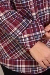 Рубашка 1094 (бордовый)