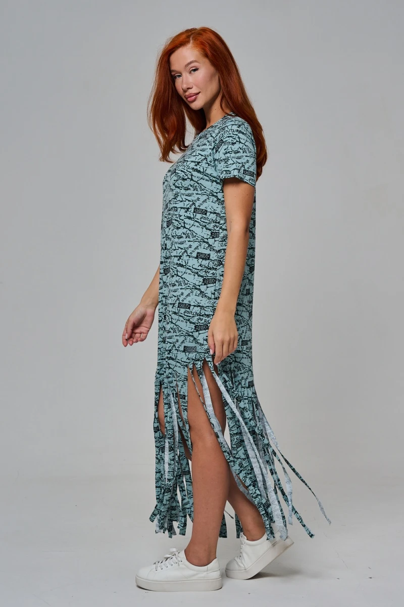 Платье 7480/1 (буквы на ментоле)