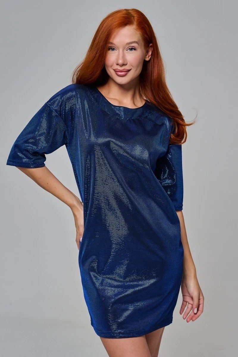 Платье 67163 (синий)