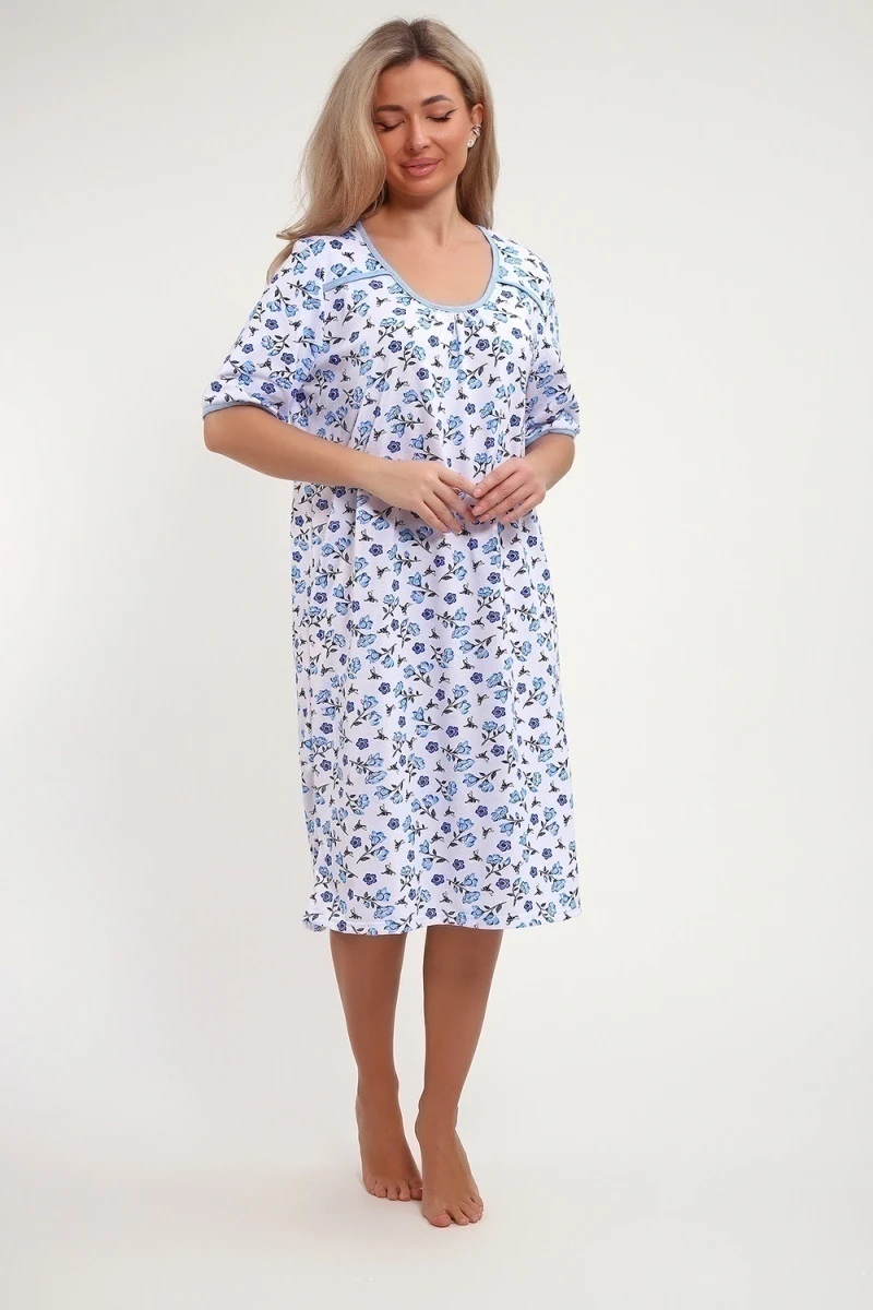 Сорочка 51199 (голубой)