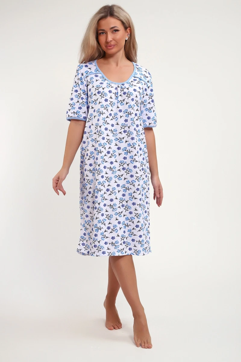 Сорочка 51199 (голубой)