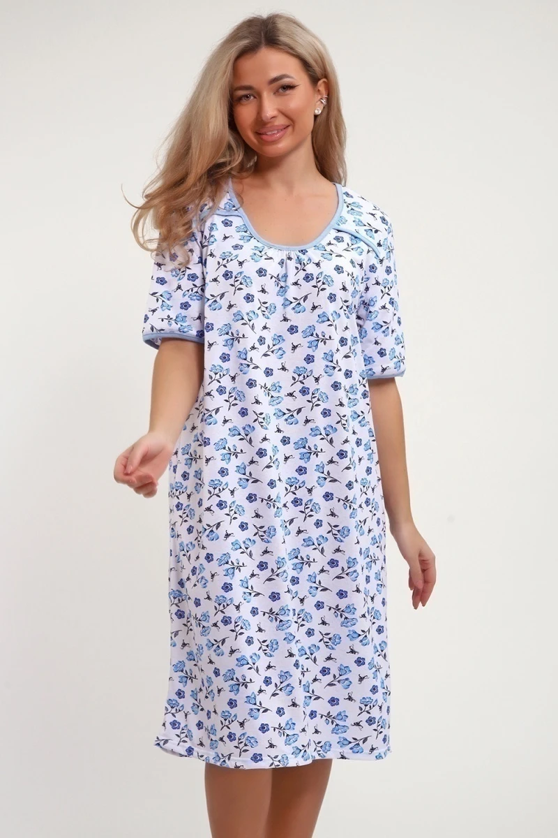 Сорочка 51199 (голубой)