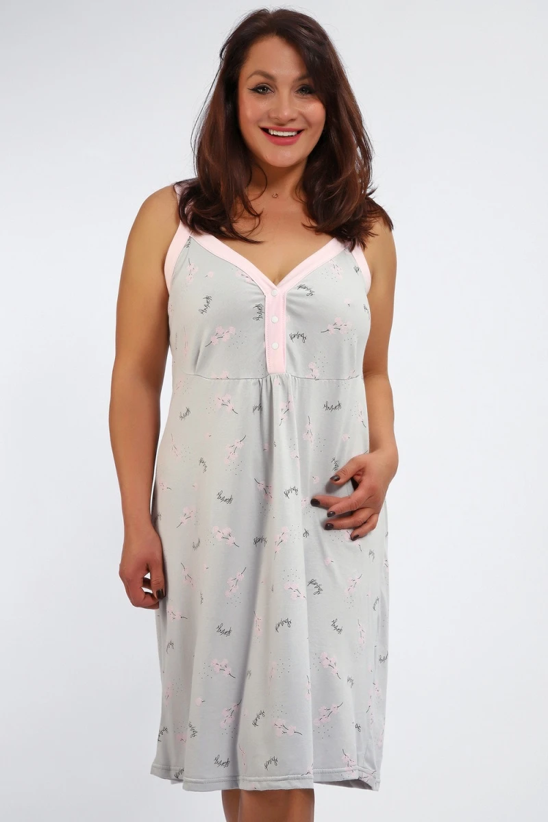 Сорочка 88128 (серый)