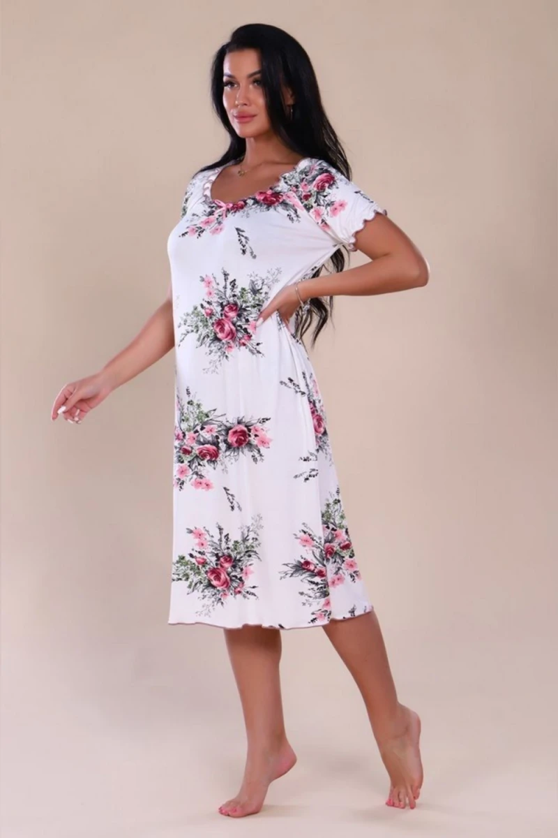 Сорочка из вискозы 916 (молочный)