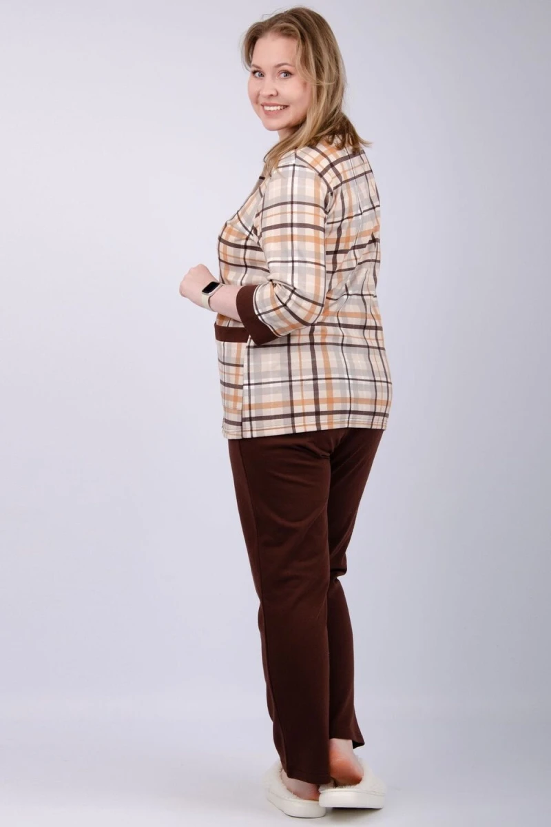 Пижама с брюками Талисман (бежевый)