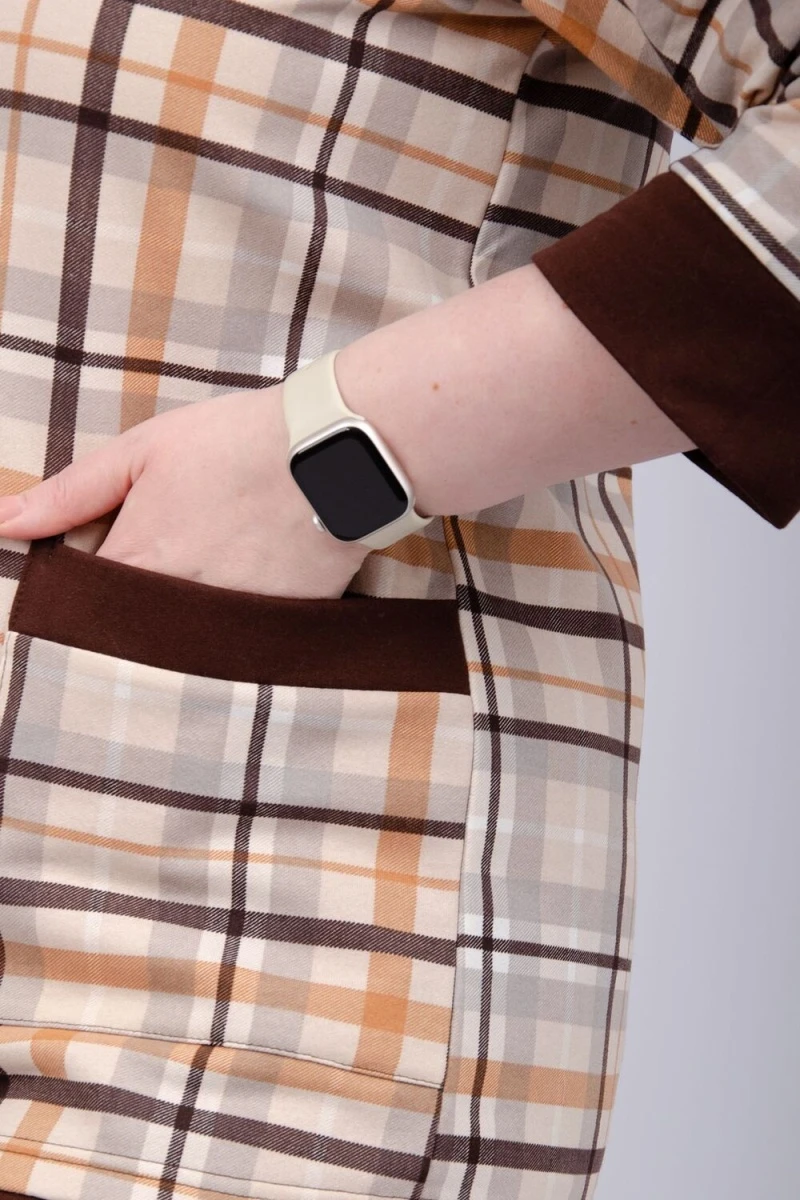 Пижама с брюками Талисман (бежевый)