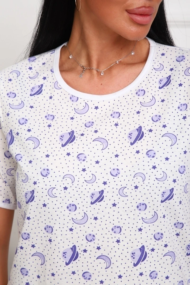 Пижама с бриджами 1096 (разноцветные)