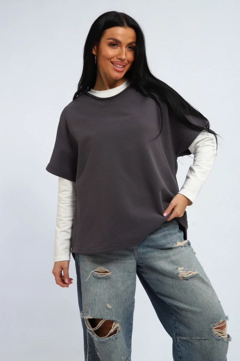 Жилет 348 (серый)