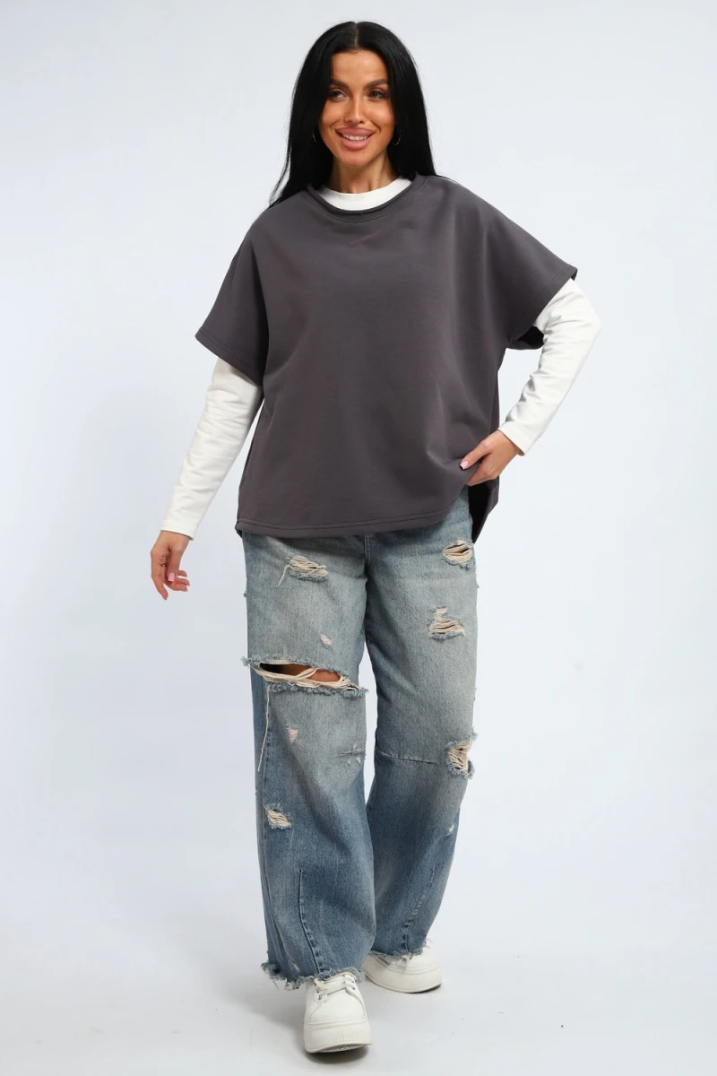 Жилет 348 (серый)