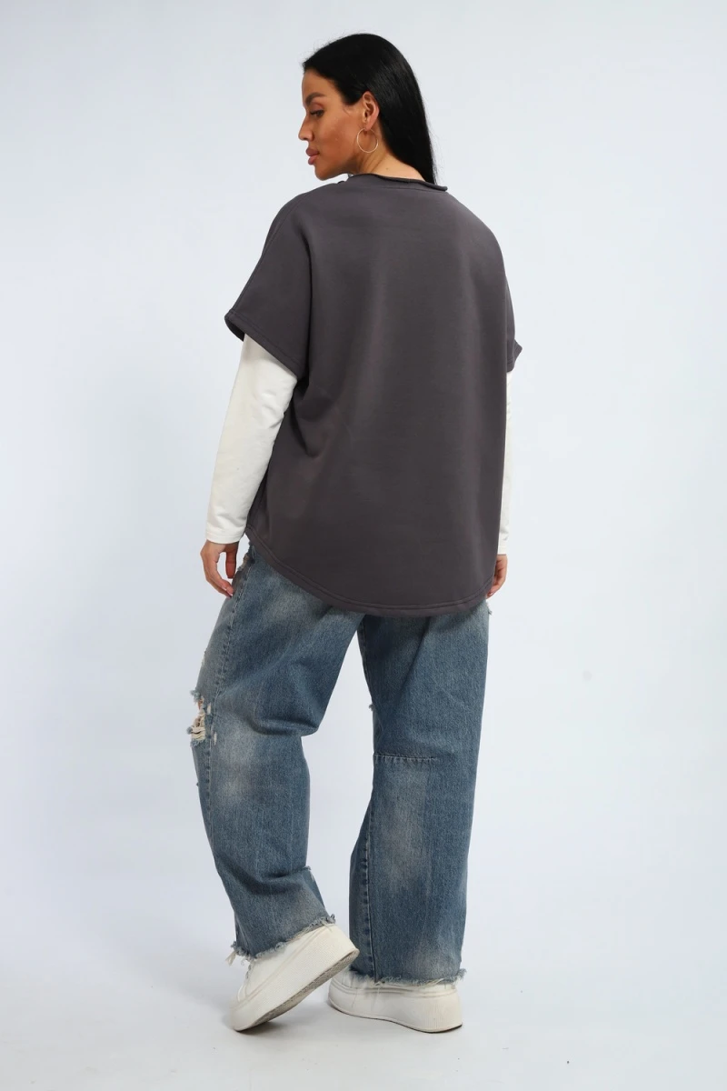 Жилет 348 (серый)