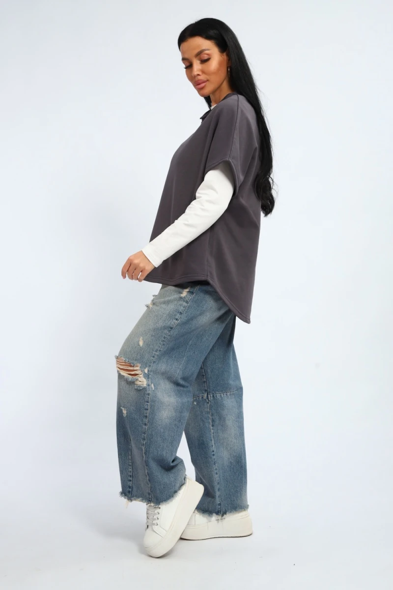 Жилет 348 (серый)