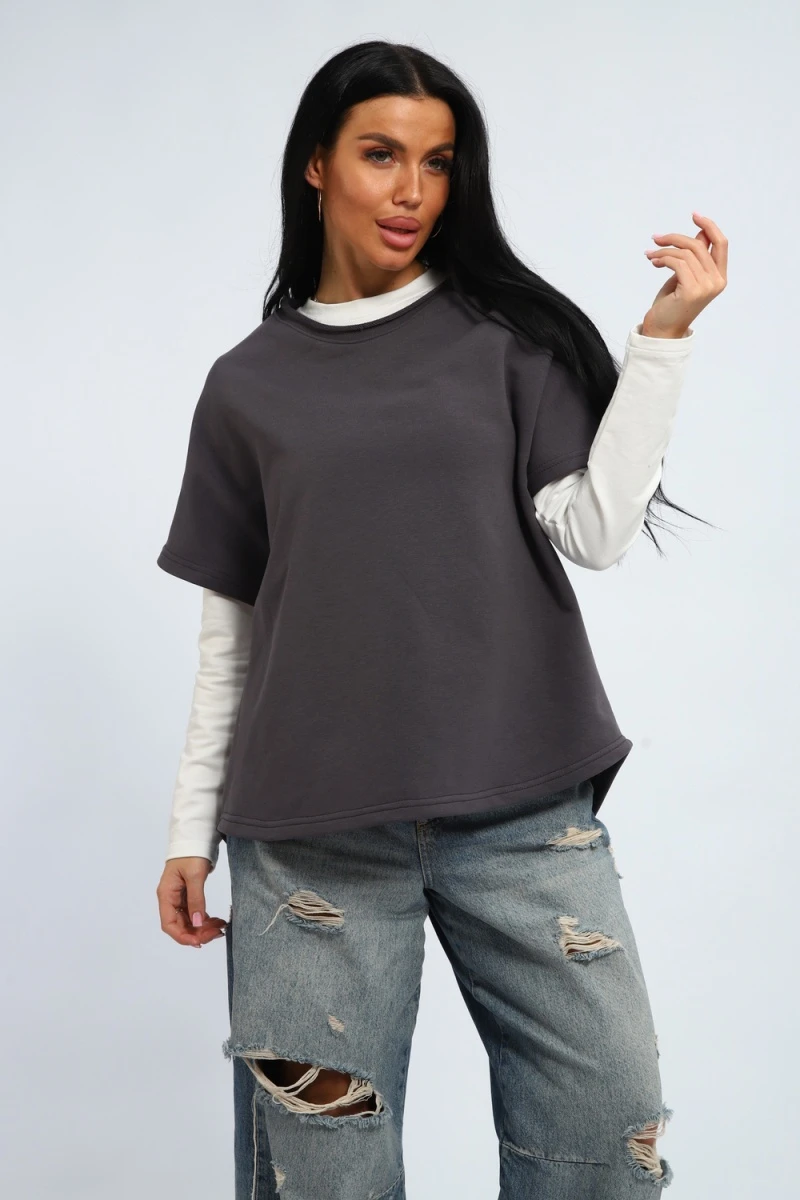 Жилет 348 (серый)