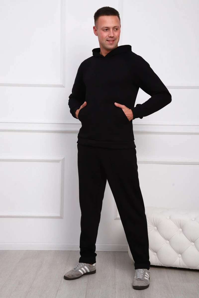 Костюм с брюками 1088 (черный)