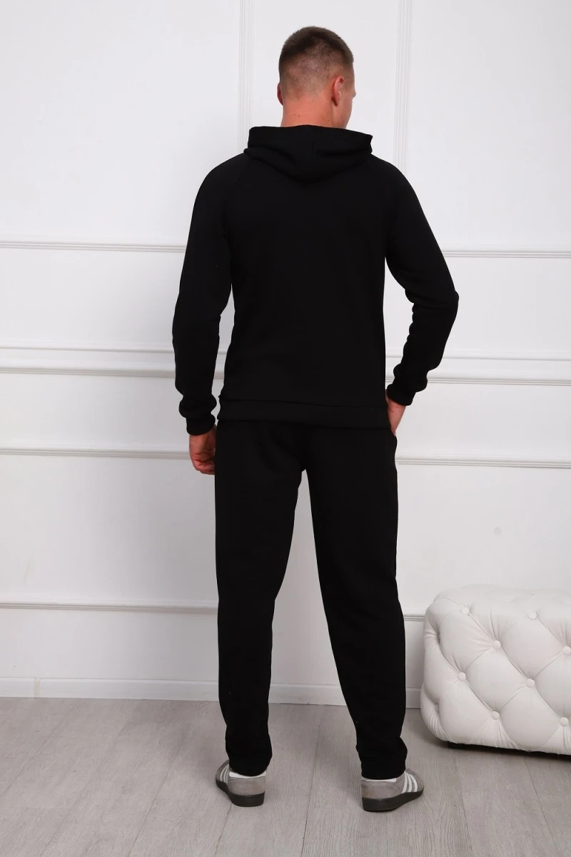 Костюм с брюками 1088 (черный)