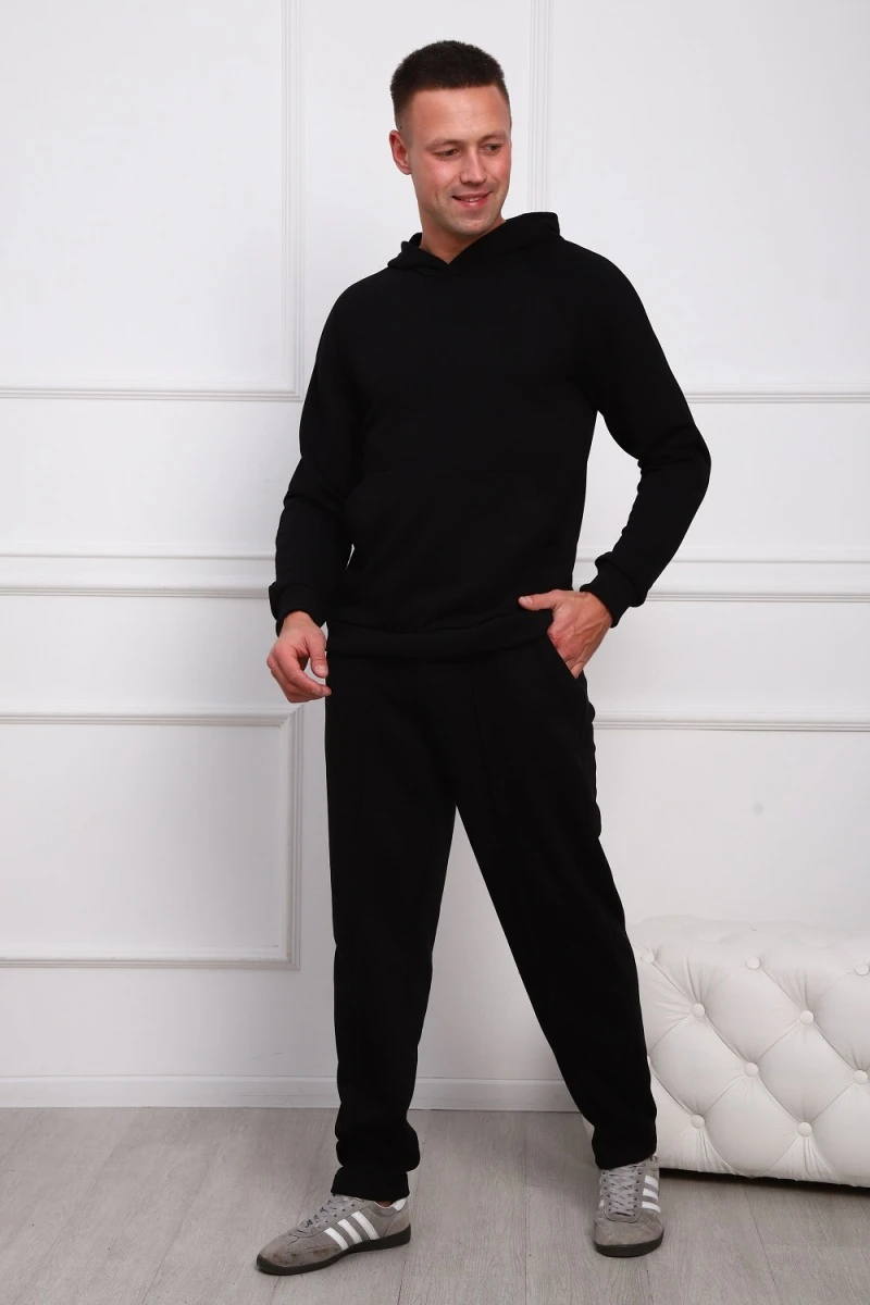 Костюм с брюками 1088 (черный)