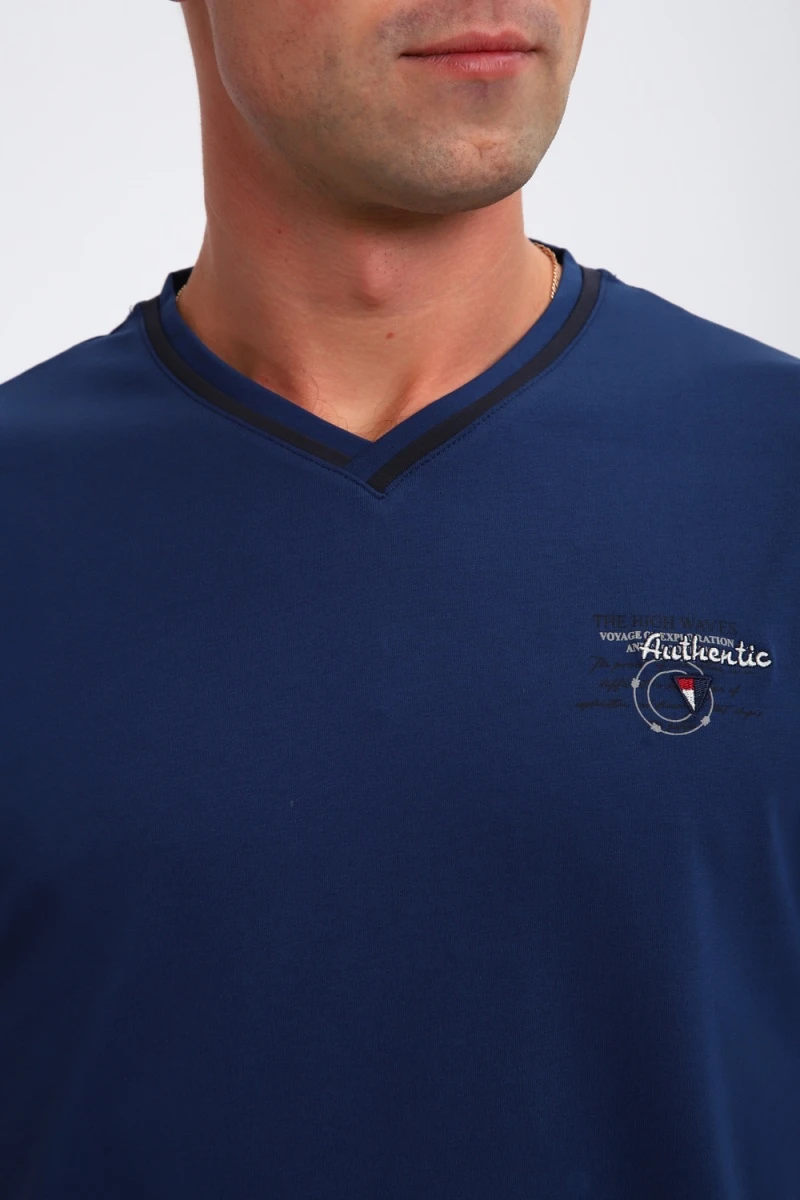 Футболка 059 (индиго)