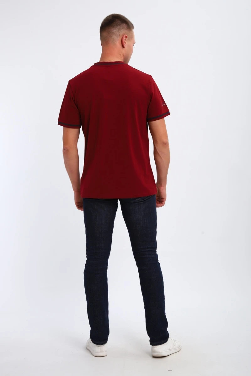 Футболка 059 (бордовый)