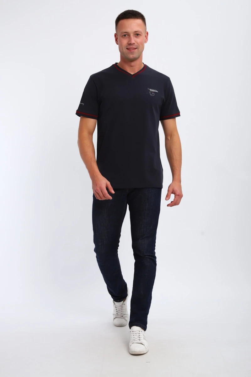 Футболка 059 (темно-синий)