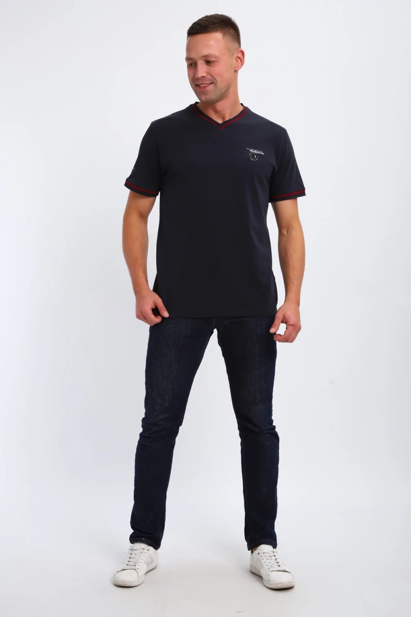 Футболка 059 (темно-синий)