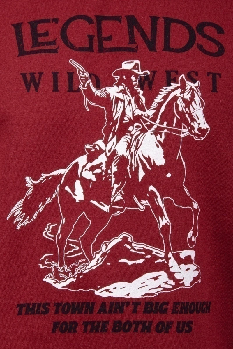 Пижама с брюками Аллюр (бордовый)