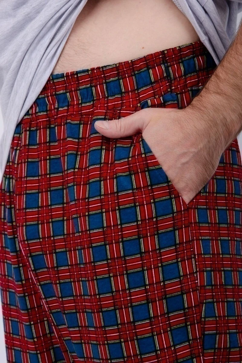 Пижама с брюками Приколось 3 (светло-серый меланж)