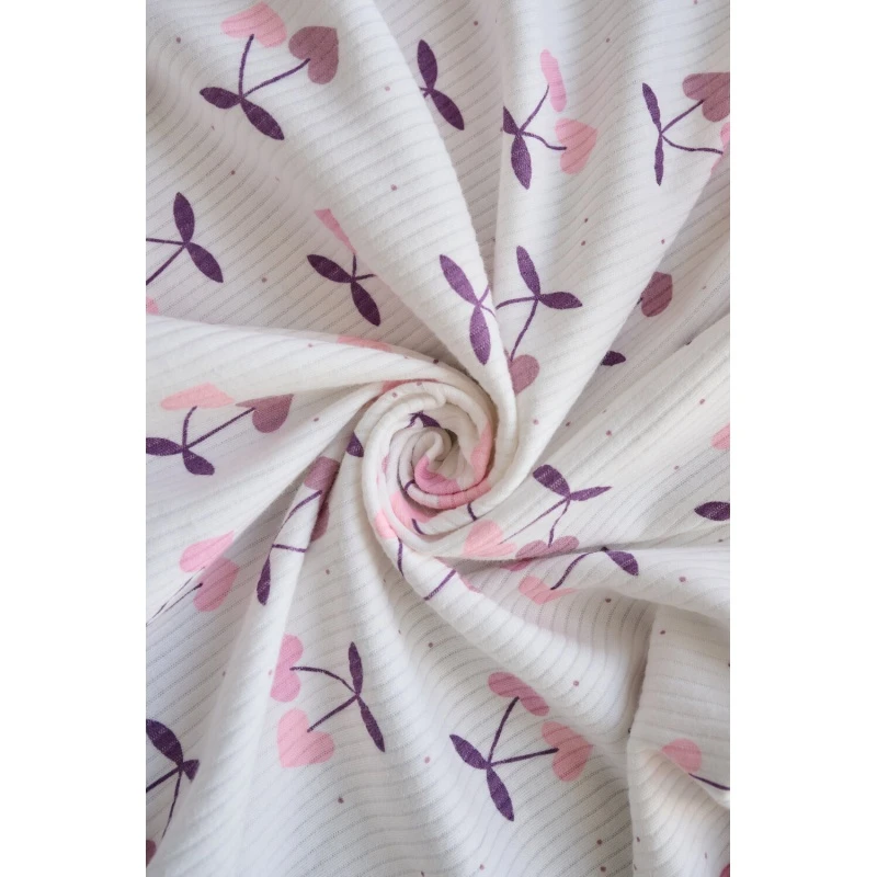 Простыня 120*60 для новорожденных (вишни)