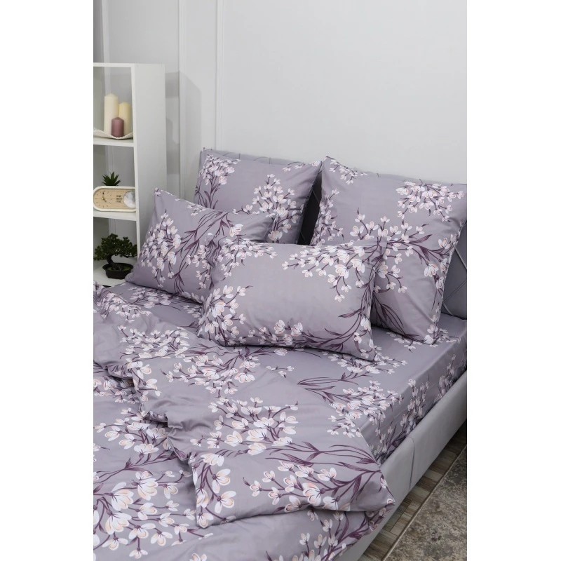 Наволочка Виола (серый)