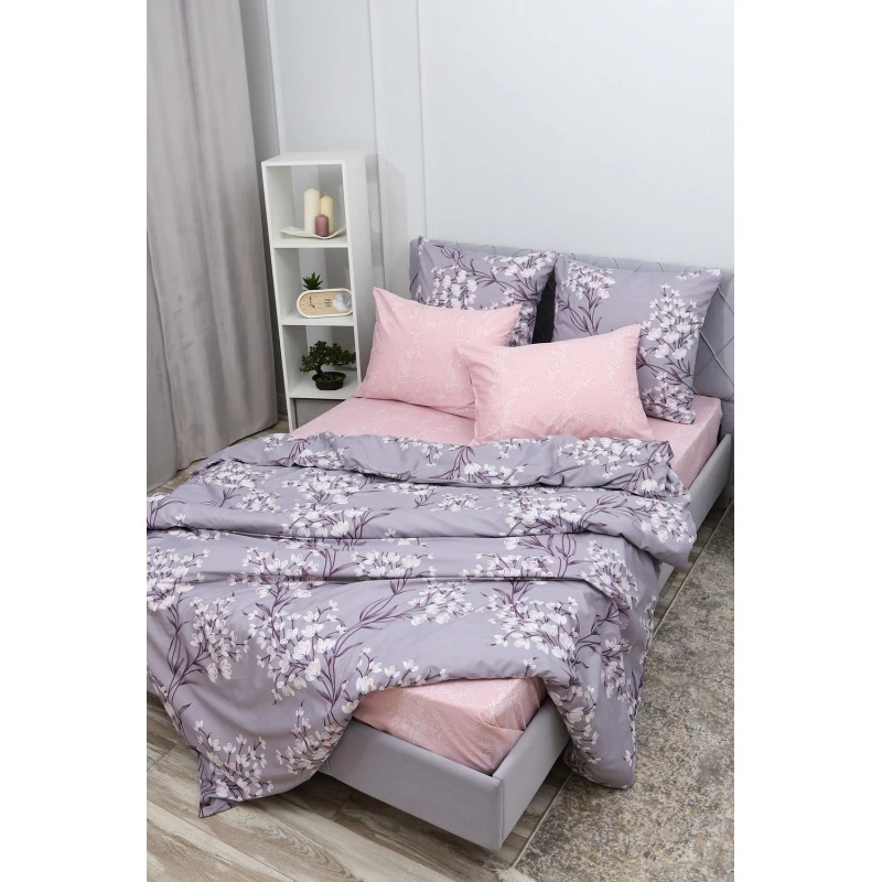 Пододеяльник Виола (серый)