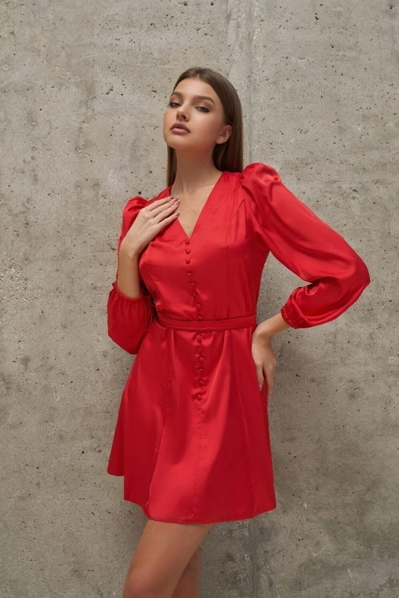 Платье Валерия (красный)