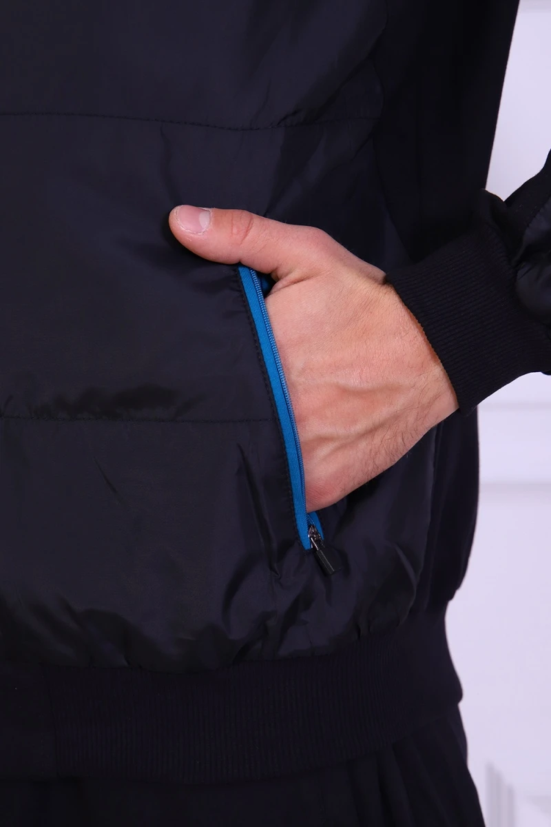 Костюм с брюками 22214 (синий)