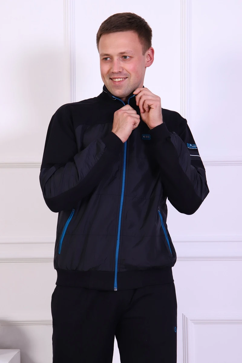 Костюм с брюками 22214 (синий)