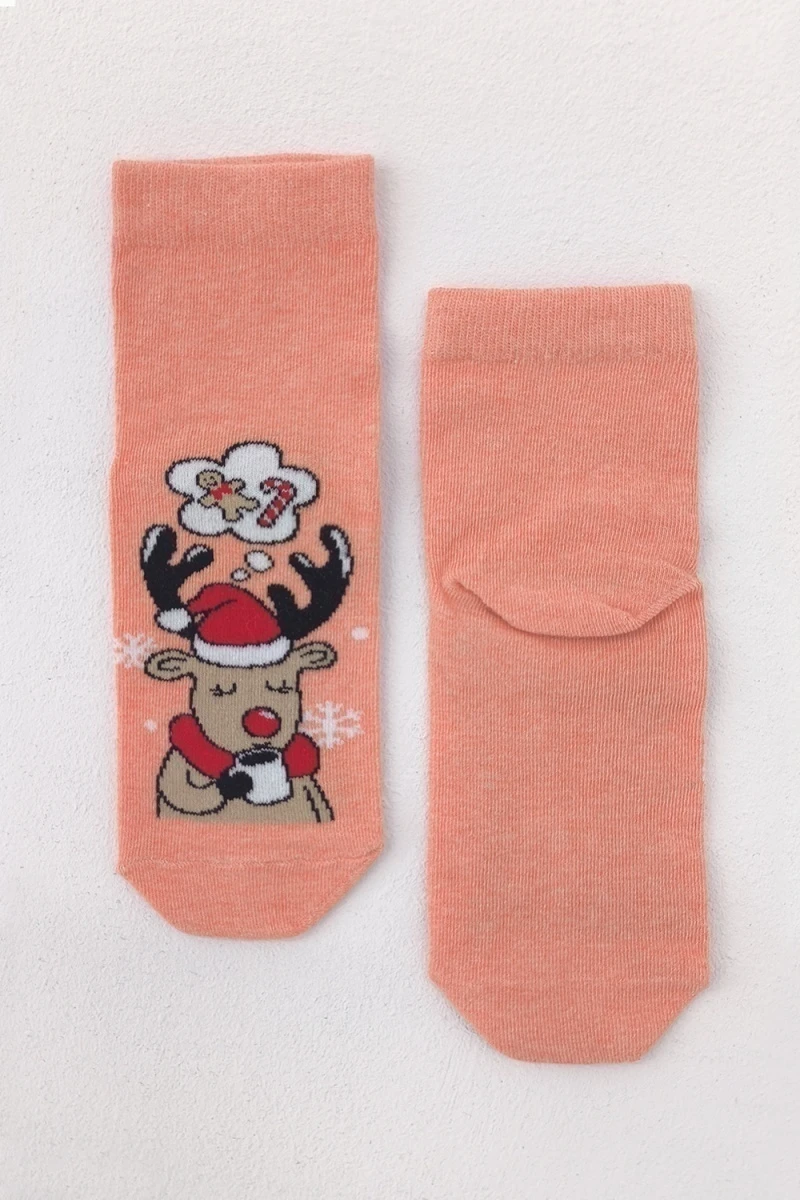 Носки стандарт Мечта (набор 3 пары) (голубой, лиловый, персик)