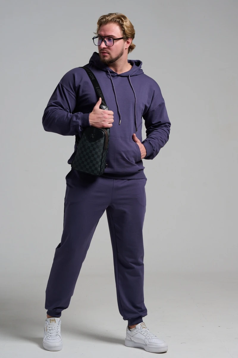 Костюм с брюками 14404 (графит)