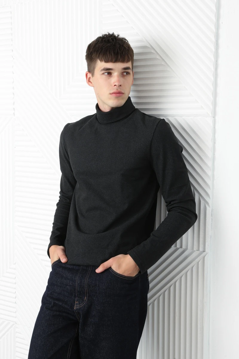 Водолазка кашемир (графит)