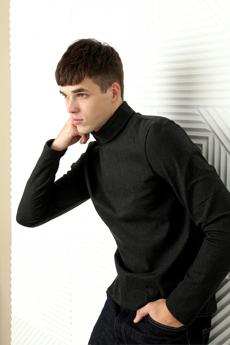 Водолазка кашемир (графит)