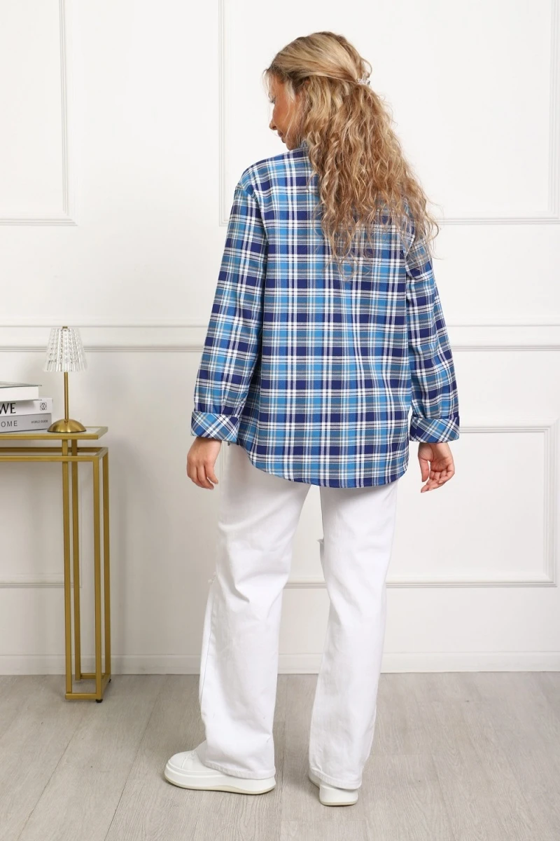 Рубашка 1094 (синий)