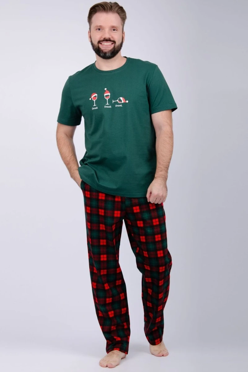 Пижама с брюками Дилан (зеленый)