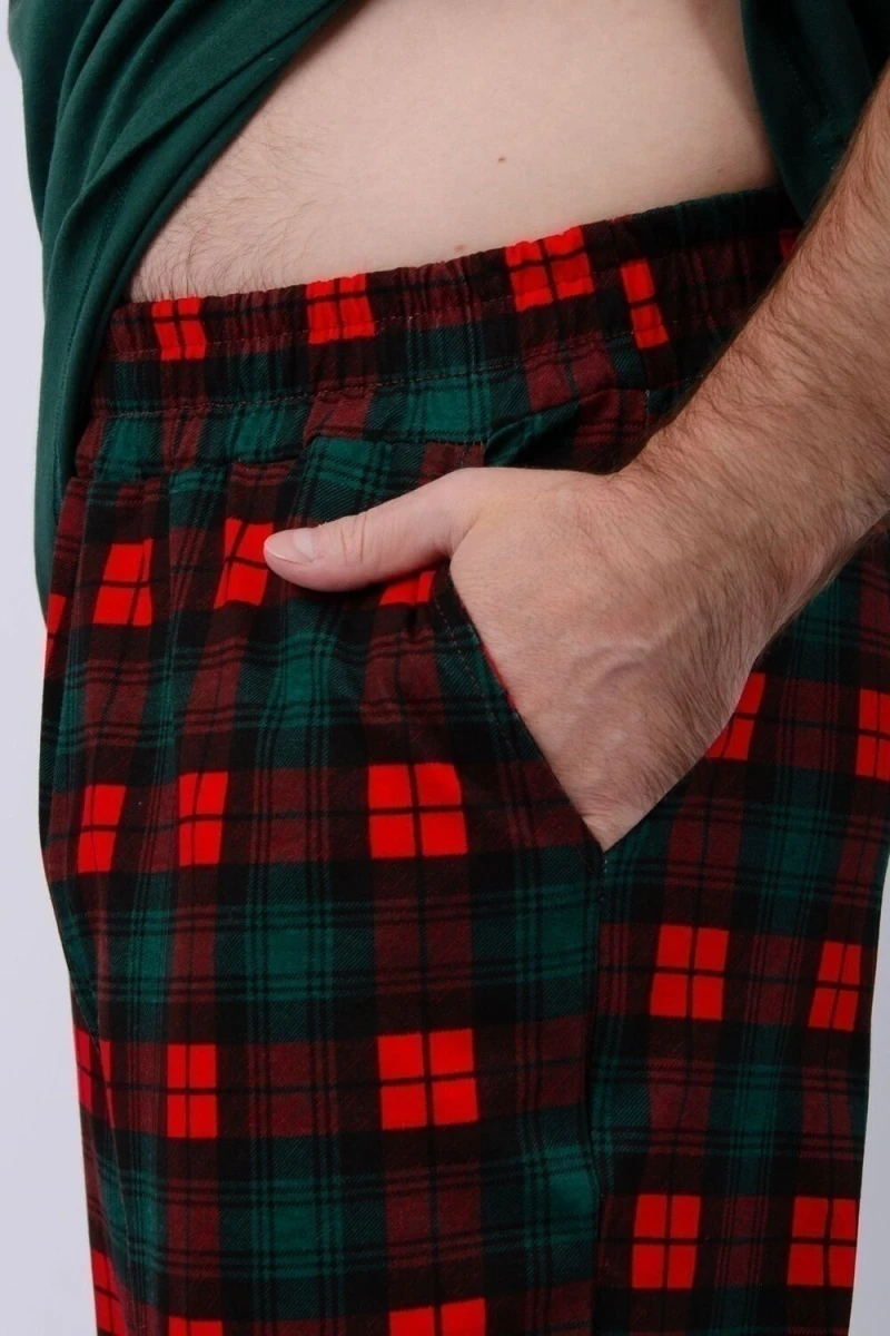 Пижама с брюками Дилан (зеленый)