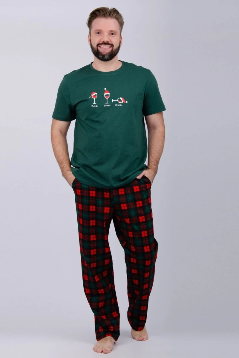 Пижама с брюками Дилан (зеленый)