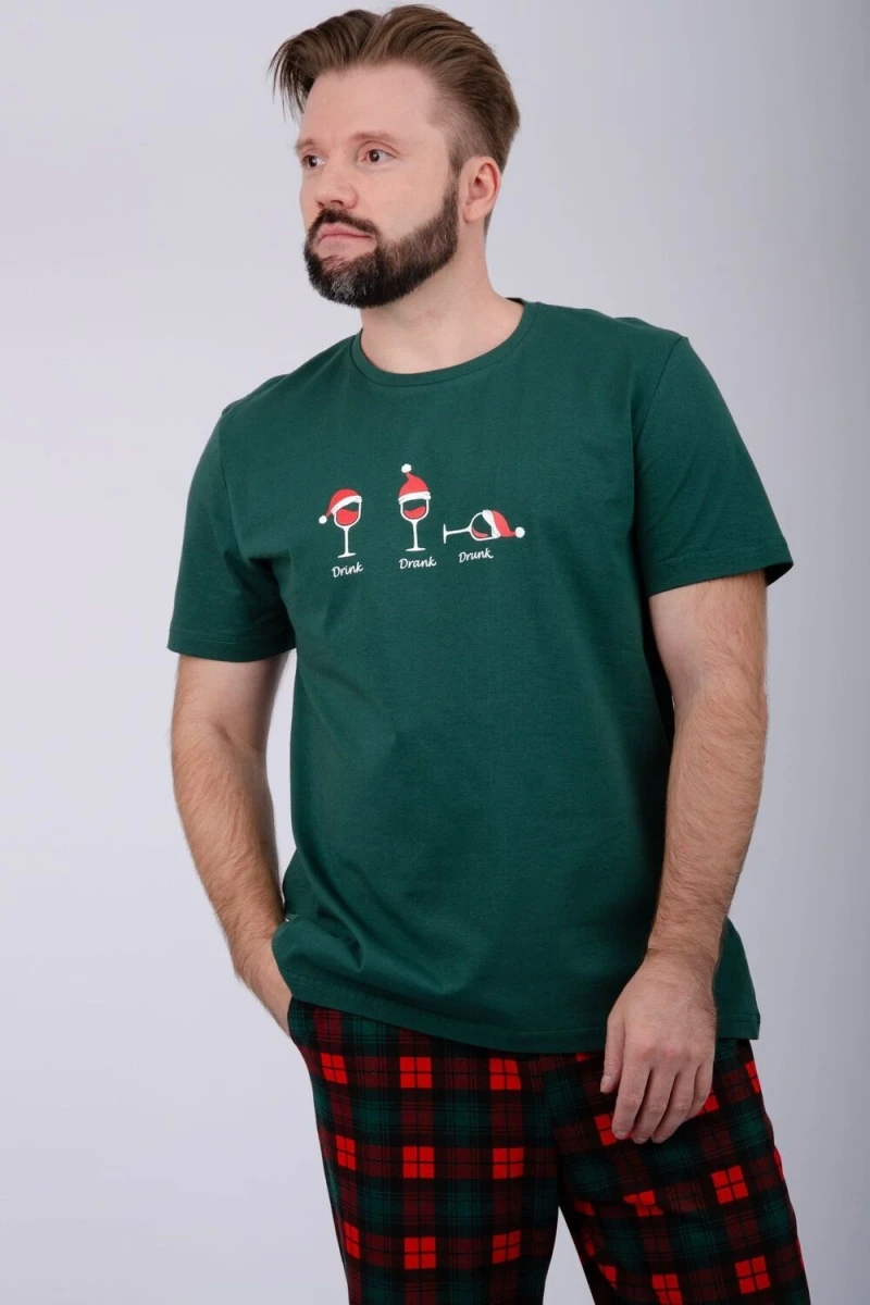 Пижама с брюками Дилан (зеленый)